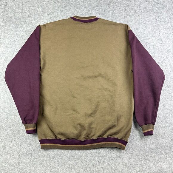 VTG Winona Golf Sweatshirt Mens XL Varsity Elbow Patch Sports Preppy USA Made* - Picture 4 of 13